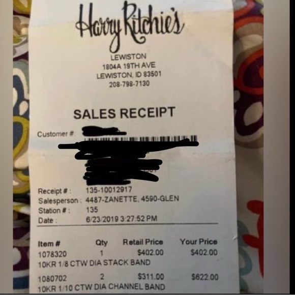 Harry Ritchie’s 3 Stackable Rose Gold Rings size 7 selling together - Picture 4 of 4